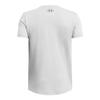 Under Armour Boys' Sportstyle Left Chest Short-Sleeve T-Shirt, (011) Mod Gray Medium Heather / / Black, Medium view 2