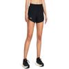 Under Armour Womens Fly by Shorts, (001) Black/Black/Reflective, X-Small view 1