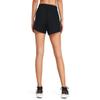 Under Armour Womens Fly by Shorts, (001) Black/Black/Reflective, X-Small view 2