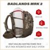 Badlands MRK 2 Pack - Super Durable Hunting Pack for Meat-Hauling in Tough Conditions, Approach OG, One Size view 2