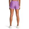 Under Armour Women's Moisture Wicking Play Up 3.0 Gym Shorts, 3" Inseam, 1344552 (Lavender, XXL) view 2