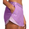 Under Armour Women's Moisture Wicking Play Up 3.0 Gym Shorts, 3" Inseam, 1344552 (Lavender, XXL) view 4