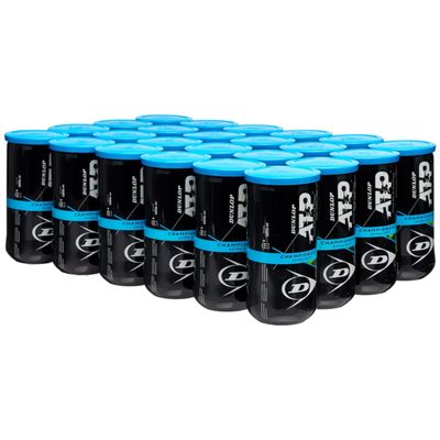 Dunlop Sports ATP Championship Extra Duty Tennis Balls - Case of 24 cans (72 Balls)