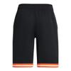 Under Armour Boys Perimeter Basketball Shorts, (002) Black / / Phoenix Fire, X-Large view 2