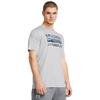 Under Armour Men's Stacked Logo Fill T-Shirt, (011) Mod Gray / / Gravel, 4X-Large view 1