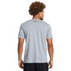 Under Armour Men's Freedom Graphic Short Sleeve T-Shirt, (035) Steel Medium Heather/Royal/Logo, Large view 2