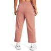 Under Armour Women's Rival Terry Wide Leg Crop Pants, (696) Canyon Pink / / White, Medium view 2