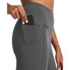 Under Armour Womens Motion Ankle Leggings, (025) Castlerock / / Black, XX-Large view 4
