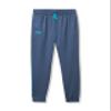 Under Armour Boys Brawler 2.0 Tapered Pants, (044) Downpour Gray / / Circuit Teal, Small view 1