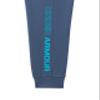 Under Armour Boys Brawler 2.0 Tapered Pants, (044) Downpour Gray / / Circuit Teal, Small view 4