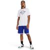 Under Armour Men's Perimeter Basketball Shorts, (400) Team Royal / / White, Large view 3