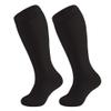 DOOVID Kids Soccer Socks Toddler Baseball Knee High Socks Boys Sports Football Tube Sock Black view 3