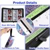 zxbaers Soccer Card Binder, 4 Pocket Trading Card Binder, Collectible Trading Card Albums Fits 400 Soccer Cards with 50 Removable Sleeves view 3