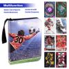 zxbaers Soccer Card Binder, 4 Pocket Trading Card Binder, Collectible Trading Card Albums Fits 400 Soccer Cards with 50 Removable Sleeves view 4