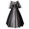 Plus Size Renaissance Dress Women Medieval Costume with Corsets Regency Victorian Style Women's Clothing Cosplay Halloween Costumes view 1