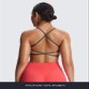 Aoxjox Women's Workout Sports Bras Fitness Trinity Ivy Low Impact Bra Yoga Crop Tank (Iron Grey, XX-Large) view 3
