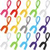 Dunzy 20 Pcs Football Mouth Guards with Strap Bulk Sports Mouthguard Bulk Football Mouthpiece Mouth Protector for Wrestling Boxing Lacrosse Hockey Taekwondo(Colorful,Adult) view 1