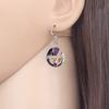NEWEI Cute Enamel Alloy Elephant Earrings Dangle Drop Jewelry for Women Gift Accessories Charms view 2
