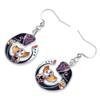 NEWEI Cute Enamel Alloy Elephant Earrings Dangle Drop Jewelry for Women Gift Accessories Charms view 3