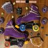Better Bearings - Flash Lightning - Ceramic Roller Skate Bearings, 16 Pack, Quad Skates, ABEC 9, Hardwearing, Long Lasting, Pre Lubed, Replaceable Rubber Shields, Women Supportive - 8mmPurple view 4