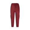 XUNRYAN Cargo Pants Womens Bootcut Yoga Workout Cropped Trousers Stretch Waist Athletic Fitness Sweatpants Casual Capri Pants view 4