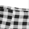 WDIRARA Girl's Flare Pants High Waisted Elastic Waist Bell Bottom Casual Pants Black and White 10Y view 3