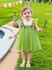 AGQT Baby Girls Tulle Tutu Dress Sleeveless Infant Tutu Dresses Birthday Party Holiday Wedding Layered Lace Mini Layers Dress with Cartoon Flower Light Pink Size 6-12 Months view 4