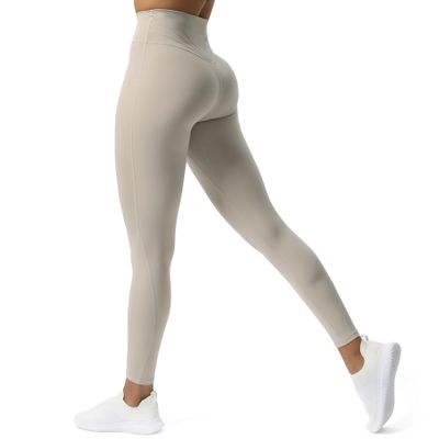 Aoxjox High Waisted Workout Leggings for Women Trinity Yoga Pants 26.5" (A Mink, 3X-Large)