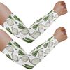 bisibuy Fashion Sun Protection Arm Sleeves, Garlic Onion Arm Cover for Men Women Tattoo Cover up Sun Sleeves view 2