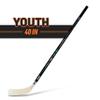 Franklin Sports NHL Power 1040 Youth Street Hockey Stick - 40 Inch - Left Hand - Kids Outdoor - Wood/Fiberglass Shaft view 2