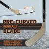 Franklin Sports NHL Power 1040 Youth Street Hockey Stick - 40 Inch - Left Hand - Kids Outdoor - Wood/Fiberglass Shaft view 3
