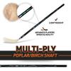 Franklin Sports NHL Power 1040 Youth Street Hockey Stick - 40 Inch - Left Hand - Kids Outdoor - Wood/Fiberglass Shaft view 4