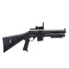 M0581 Pump Action Airsoft Shotgun with Scope, Light, and Durable ABS Construction view 2