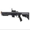 M0581 Pump Action Airsoft Shotgun with Scope, Light, and Durable ABS Construction with Crane Stock view 1