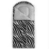 BSNTHO Zebra Printed Camping Sleeping Bags,3 Season Warm & Cool Weather,Lightweight,Waterproof Sleeping Bags for Adults & Kids,Traveling,and Outdoors,Camping Gear Equipment,31x90inch view 3