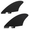 Dpofirs 2PCS Surfboard Fins Sets for 2 Generation, Detachable PVC Surfboard Fin for Longboards and Stand Paddleboards,Honeycomb PVC Performance Surfboard Fins Replace view 1