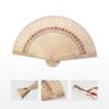 TYU Personalized Wooden FanCustomized Wedding Fans for GuestsChinese Fans Folding Fan for WomenPersonalized Wedding Fans (Customized,100pcs) view 1