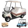 10L0L Waterproof Golf Cart Seat Cover, Universal for Yamaha EZGO Club Car 2+2 Seats Rain Covers | 600D Oxford Golf Cart Seat Protective Covers | Rain & Dust Protection | Easy On/Off for Daily Use view 1