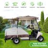 10L0L Waterproof Golf Cart Seat Cover, Universal for Yamaha EZGO Club Car 2+2 Seats Rain Covers | 600D Oxford Golf Cart Seat Protective Covers | Rain & Dust Protection | Easy On/Off for Daily Use view 2