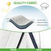 10L0L Waterproof Golf Cart Seat Cover, Universal for Yamaha EZGO Club Car 2+2 Seats Rain Covers | 600D Oxford Golf Cart Seat Protective Covers | Rain & Dust Protection | Easy On/Off for Daily Use view 4