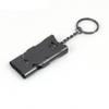 gofidin Double Pipe Whistle Pendant Keychain High Decibel Outdoor Survival Emergency Whistle Camping Hiking Tool Multifunction Whistle view 1