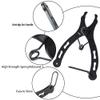 5 Pairs Bicycle Chain Master Link Steel 9 Speed Chains Repair Accessories Reusable Quick Link + Bike Link Chain Master Link Tool Master Chain Pliers Installation/Removal Chain Link Pliers view 4