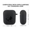 Stunt Scooter Case Cover Portable Headphone Case Protective Cover with Keychain Compatible with AirPods 1&2 view 2