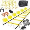 Kvittra Adjustable Speed Training Hurdles Fitness & Speed Training Equipment with Agility Ladder - Plyometric Fitness & Speed Training  Hurdle/Obstacles for Soccer, Football, Track & Field view 1