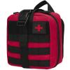 First Aid Kit Survival Backpack Emergency Trauma Kit EMT Medical Pouch Outdoor Tactical Gear Set Organizer Military Grade Rip-Away Molle Pouch Bag for Camping Car Hunting Hiking Adventures (BAG ONLY) view 1