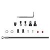 SRAM Disc Brake Hose Kit - 2000mm Black Hydraulic Brake Line with Silver Banjo Fitting for SRAM and Avid MTB Hydraulic Disc Brakes, OE Replacement, Compatible with G2 RSC, Juicy ULT & More, Pe view 1