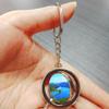 Croatia Krka Keychain Car Keys Decoration Accessories Double Sided Rotating Crystal Key Chain Souvenir Gift view 2
