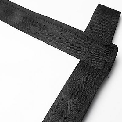 Morelux Ultra-Quiet 10 x 7.5 Golf Impact Screen, Triple Layer Simulator Hitting Screen with Upgraded Reinforced Straps (32 Mounting Points), Heavy Duty and Tear-Resistant