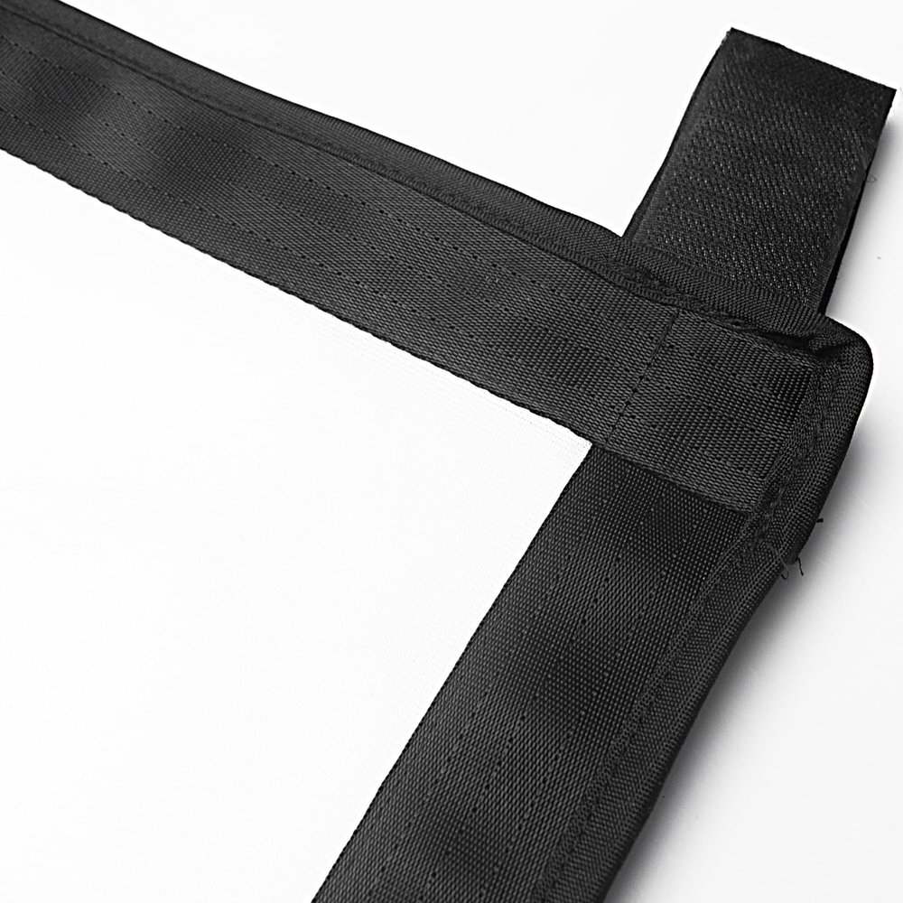 Morelux Ultra-Quiet 10 x 7.5 Golf Impact Screen, Triple Layer Simulator Hitting Screen with Upgraded Reinforced Straps (32 Mounting Points), Heavy Duty and Tear-Resistant