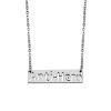Octjewty TS 1989 Necklace Antihero Necklace Music Lover Gift Singer Gifts Singer Song Inspired Fans Gift (Silver) view 1